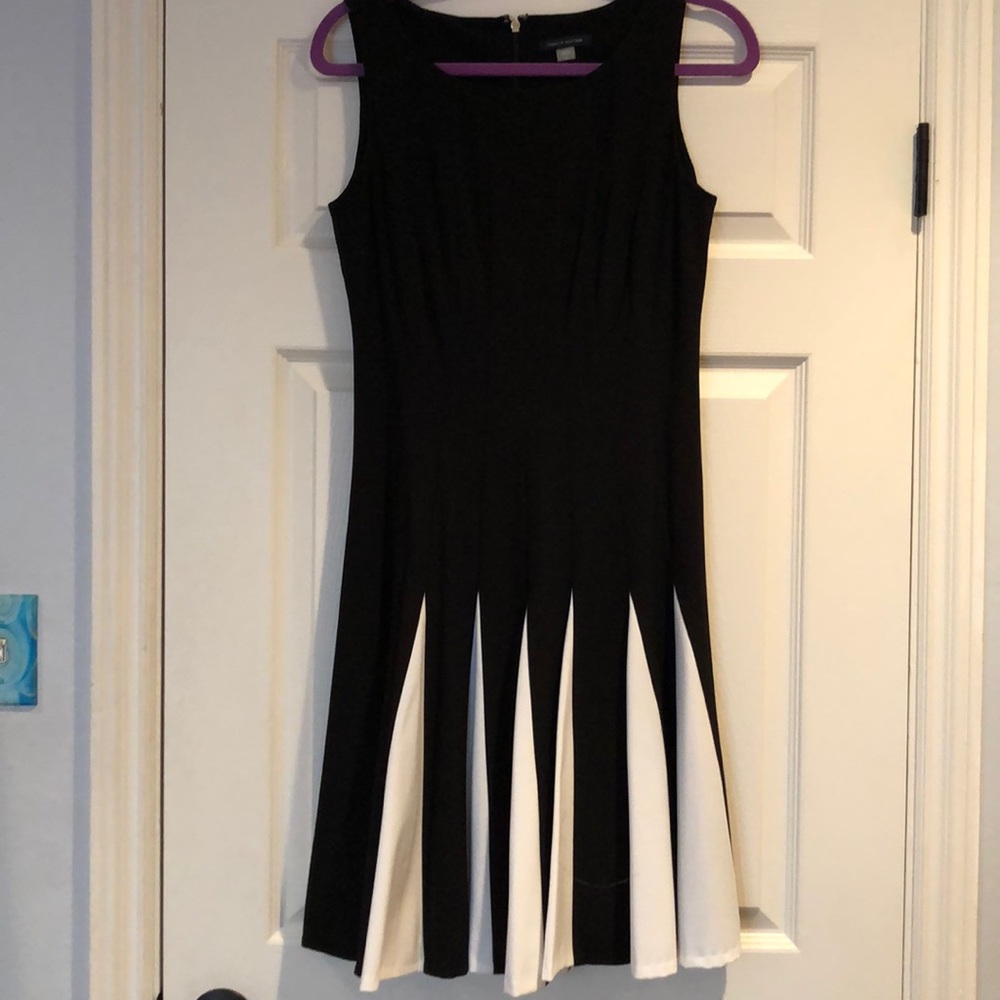 Tommy Hilfiger black and white dress
